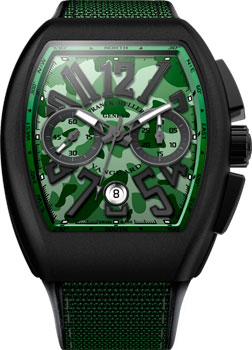 Часы Franck Muller Vanguard Camouflage V_45_CC_DT_CAMOU-green